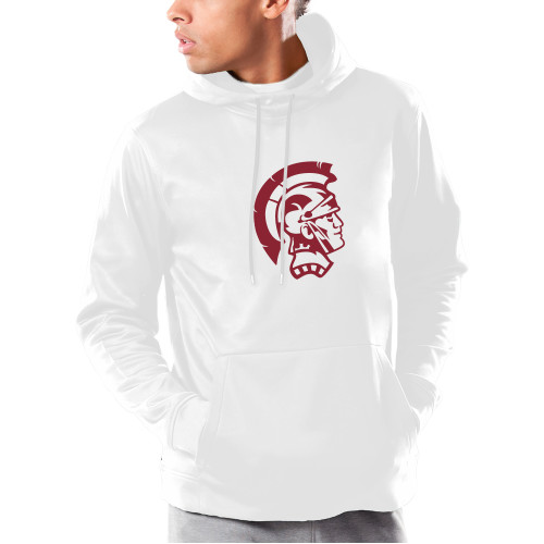  Under Armour White Armour Fleece Hoodie - Spartan