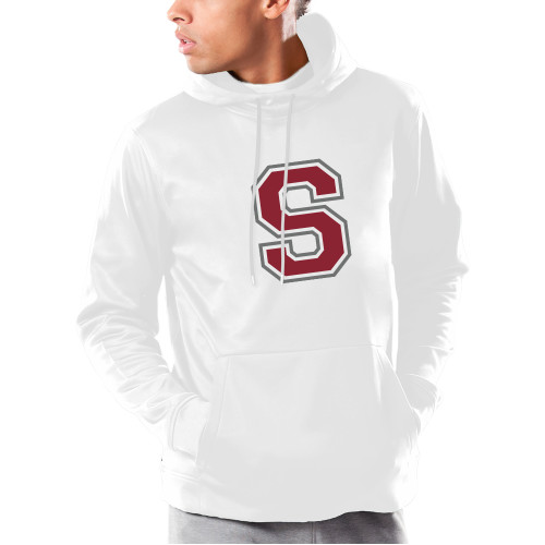  Under Armour White Armour Fleece Hoodie - S