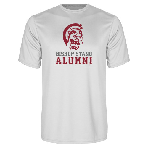 White Performance Tee - Alumi