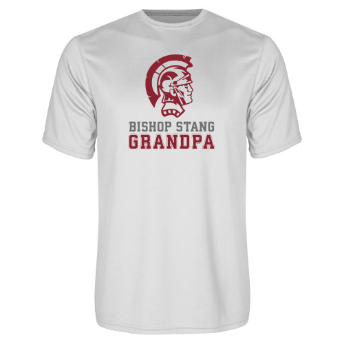  White Performance Tee - Grandpa