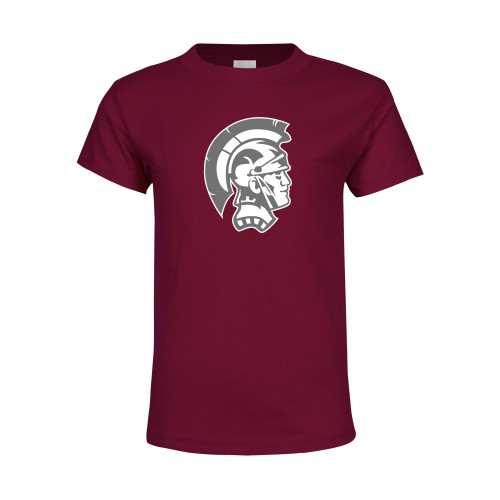  Youth Maroon T Shirt - Spartan