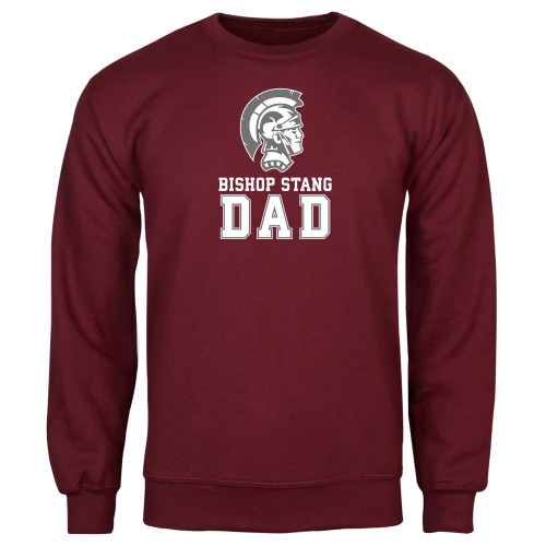  Maroon Fleece Crew - Dad