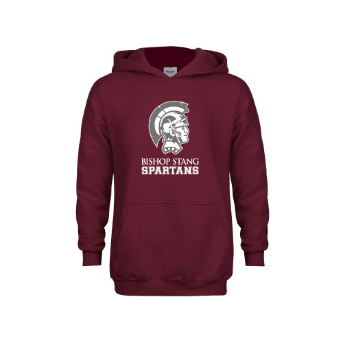 maroon spartan head logo