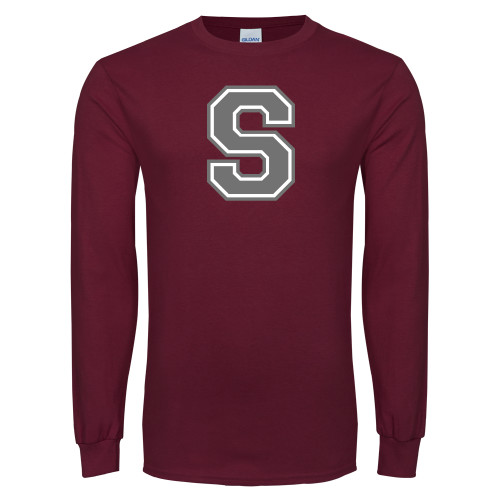 Main Image for  Maroon Long Sleeve T-Shirt