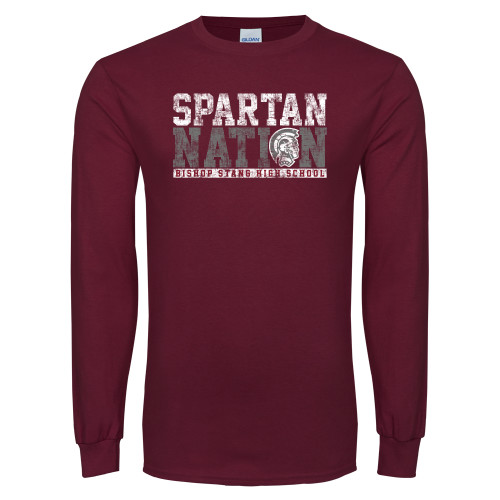 Main Image for  Maroon Long Sleeve T-Shirt