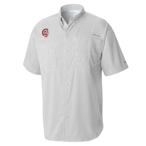  Columbia Cool Grey Tamiami Performance Short Sleeve Shirt - Spartan