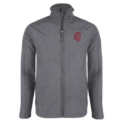  Grey Heather Softshell Jacket - Spartan