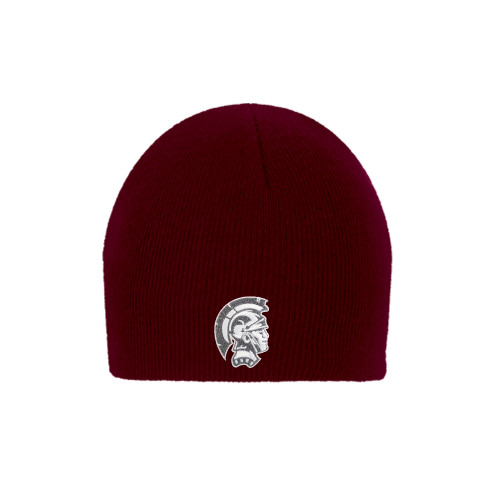  Maroon Knit Beanie - Spartan