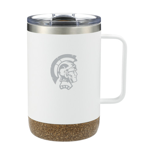  Valhalla Vacuum Insulated Camp White Mug 14oz - Spartan Engraved