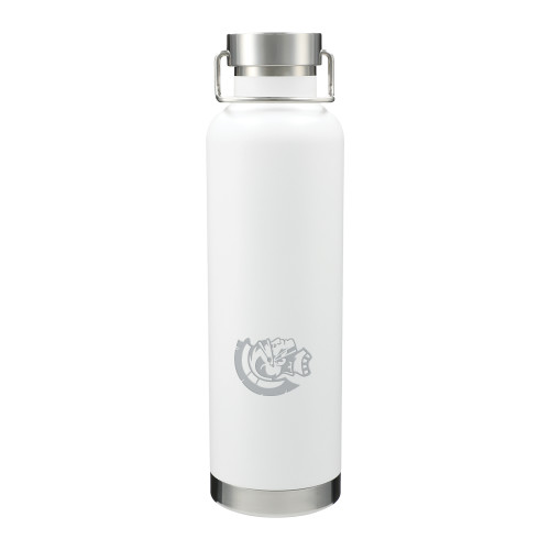  Thor Copper Vacuum Insulated White Bottle 32oz - Spartan Engraved