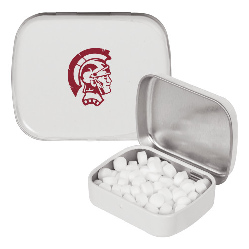 White Rectangular Peppermint Tin - Spartan