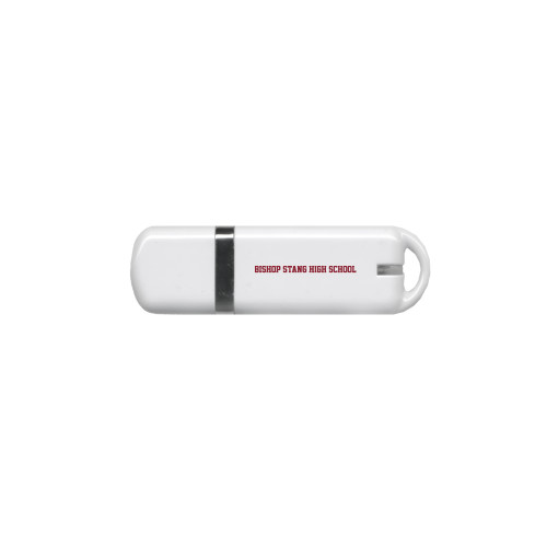  USB White Pen Drive 4G - Bishop Stang High School