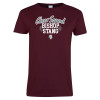 Thumbnail image for  Womens Maroon Short Sleeve Tee