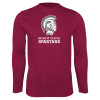 Thumbnail image for  Maroon Performance Long Sleeve Shirt