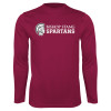 Thumbnail image for  Maroon Performance Long Sleeve Shirt