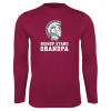 Thumbnail image for  Maroon Performance Long Sleeve Shirt