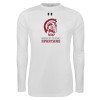 Thumbnail image for  Under Armour White Long Sleeve Tech Tee