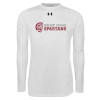 Thumbnail image for  Under Armour White Long Sleeve Tech Tee