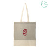 Thumbnail image for  Split Recycled Grey Cotton Twill Convention Tote