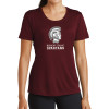 Thumbnail image for  Womens Maroon Performance Short Sleeve Tee