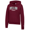 Thumbnail image for  Champion Womens Maroon Powerblend Pullover Hood