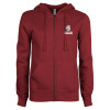 Thumbnail image for  ENZA Womens Maroon Fleece Full Zip Hoodie