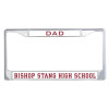 Thumbnail image for  Dad Metal License Plate Frame in Chrome