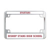 Thumbnail image for  Metal Motorcycle License Plate Frame in Chrome