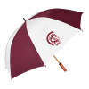 Thumbnail image for  64 Inch Maroon/White Umbrella
