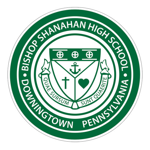  Large Decal - Bishop Shanahan High School Circle Decal