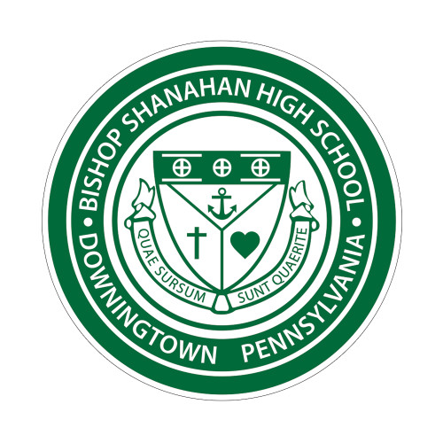  Small Decal - Bishop Shanahan High School Circle Decal
