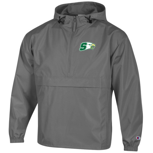  Champion Graphite Packable Jacket - Bishop Shanahan Athletic S with Eagle