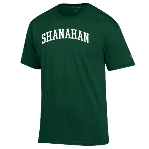  Champion Dark Green T Shirt - Shanahan Arched Design