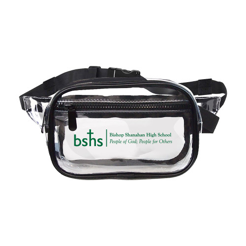 Clear Fanny Pack - Bishop Shanahan High School Primary Mark Horizontal