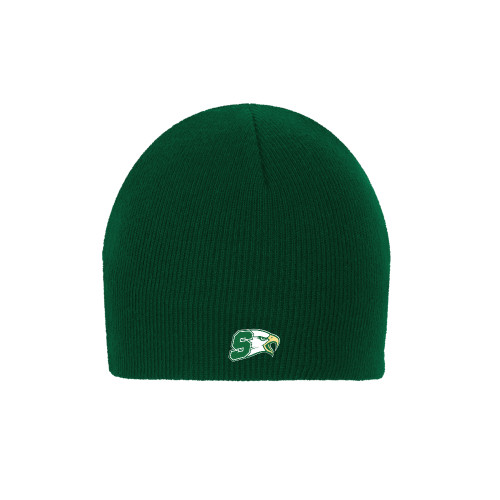  Dark Green Knit Beanie - Bishop Shanahan Athletic S with Eagle