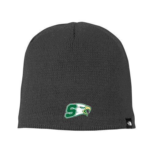  The North Face Asphalt Grey Mountain Beanie - Bishop Shanahan Athletic S with Eagle