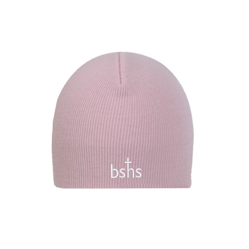 Pink Knit Beanie - Bishop Shanahan High School BSHS