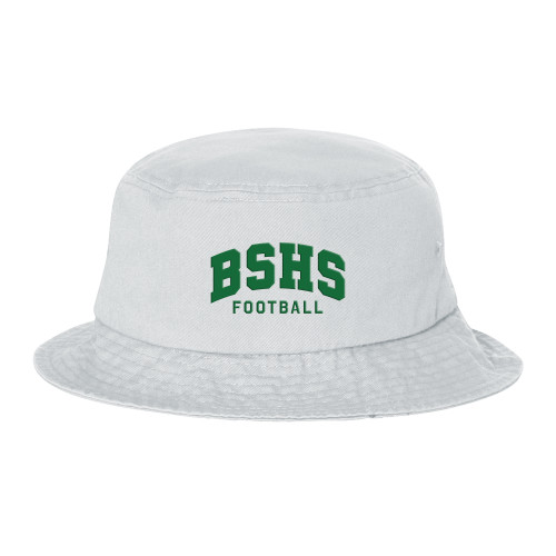  Sportsman White Bucket Hat - Bishop Shanahan High School - BSHS FOOTBALL