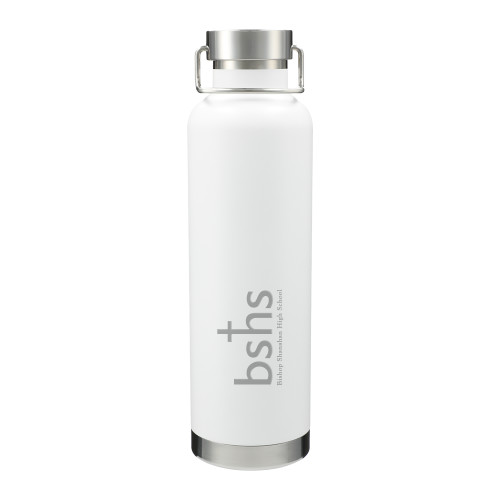  Thor Copper Vacuum Insulated White Bottle 32oz - Bishop Shanahan High School Primary Mark without Tagline Engraved
