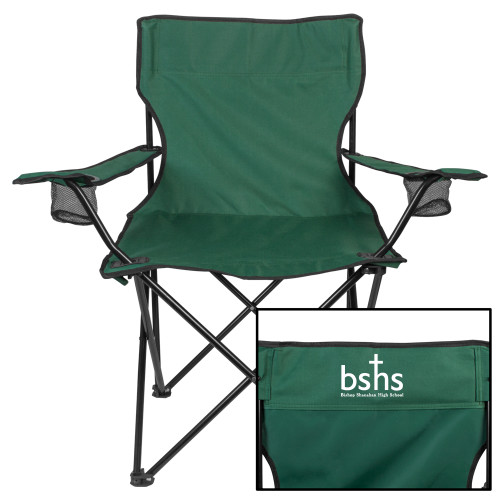  Deluxe Green Captains Chair - Bishop Shanahan High School Primary Mark without Tagline