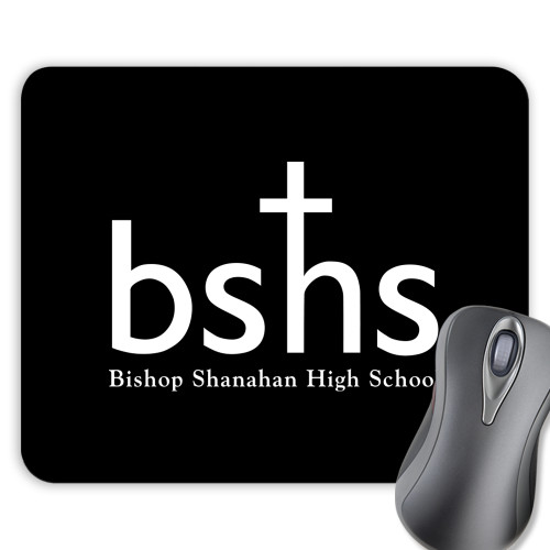  Full Color Mousepad - Bishop Shanahan High School Primary Mark without Tagline