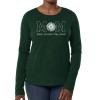 Thumbnail image for  Fall Rush Ladies Dark Green Long Sleeve Tee