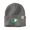 Thumbnail image for  Carhartt Heather Grey Knit Beanie w/Cuff