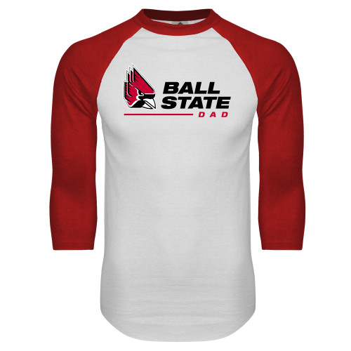 Women's Cardinal Ball State Cardinals Baseball T-Shirt