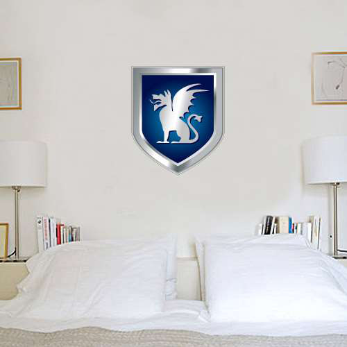  1 ft x 1 ft Fan WallSkinz - Official Shield