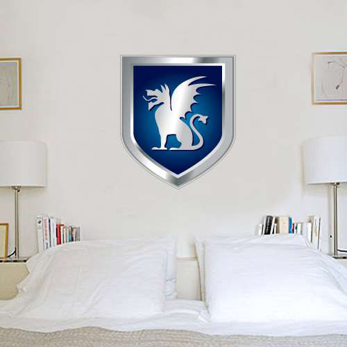  2 ft x 2 ft Fan WallSkinz - Official Shield