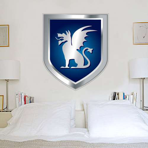  4 ft x 4 ft Fan WallSkinz - Official Shield
