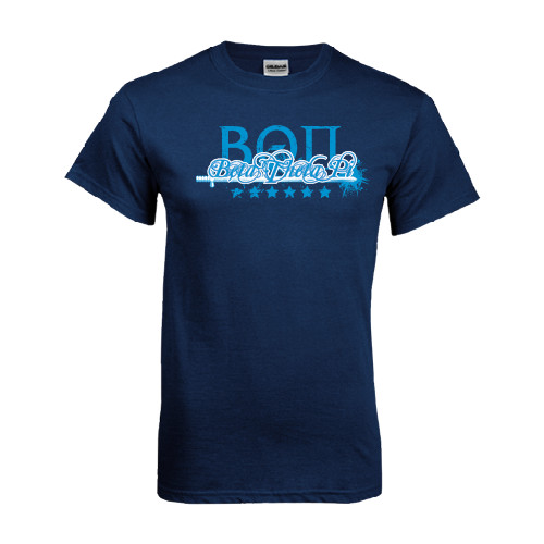  Navy T Shirt - Beta Theta Pi Sword Design