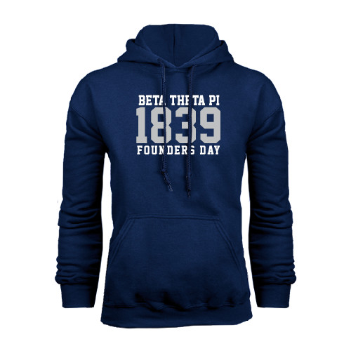  Navy Fleece Hoodie - Founders Day 1839