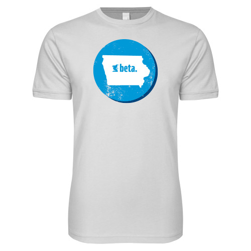  Next Level White SoftStyle T Shirt - Iowa